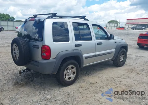 2003 Jeep Liberty Sport из США, поврежденный, VIN 1J4GL48K13W718686